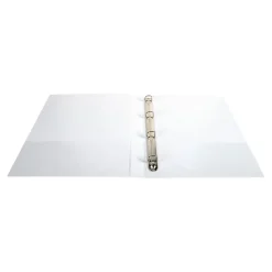 Exacompta Kreacover - Classeur à anneaux personnalisable - Dos 38 mm - A4 Maxi - blanc - 3 pochettes extérieures