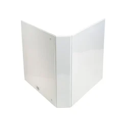 Exacompta Kreacover - Classeur à anneaux personnalisable - Dos 47 mm - A4 Maxi - pour 200 feuilles - blanc - 3 pochettes extérieures