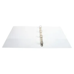 Exacompta Kreacover - Classeur à anneaux personnalisable - Dos 25 mm - A4 Maxi - blanc - 2 pochettes extérieures