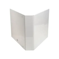 Exacompta Kreacover - Classeur à anneaux personnalisable - Dos 60 mm - A4 Maxi - blanc - 3 pochettes extérieures