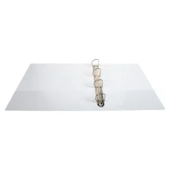 Exacompta Kreacover - Classeur à anneaux personnalisable - Dos 50 mm - A4 Maxi - blanc - 2 pochettes extérieures