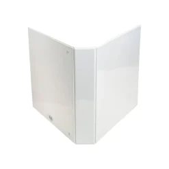 Exacompta Kreacover - Classeur à anneaux personnalisable - Dos 60 mm - A4 Maxi - pour 225 feuilles - blanc - 3 pochettes extérieures