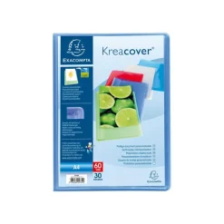 Exacompta Kreacover - Porte vues personnalisable - 100 vues - A4 - disponible dans différentes couleurs