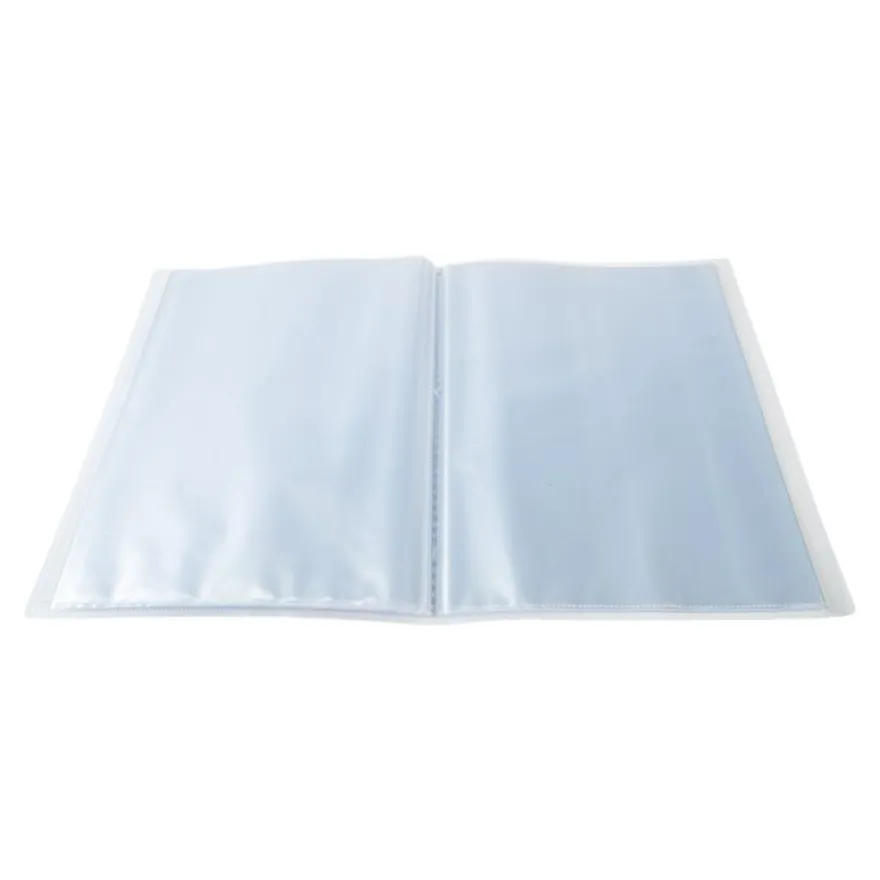 Exacompta Kreacover Chromaline - Porte vues personnalisable - 160 vues - A4 - incolore