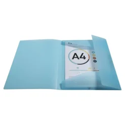 Exacompta Kreacover Pastel - Chemise personnalisable à rabats - A4 - disponible dans différentes couleurs