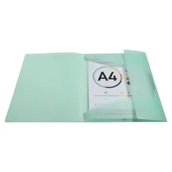 Exacompta Kreacover Pastel - Chemise personnalisable à rabats - A4 - disponible dans différentes couleurs