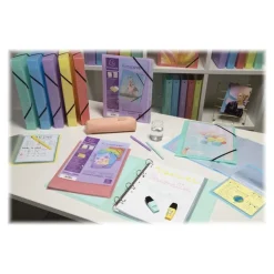 Exacompta Kreacover Pastel - Chemise personnalisable à rabats - A4 - disponible dans différentes couleurs