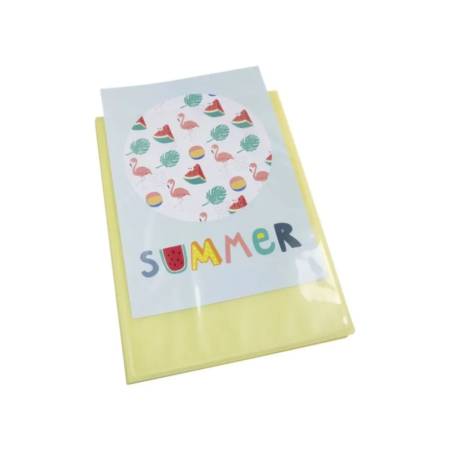 Exacompta Kreacover Pastel - Porte vues personnalisable - 100 vues - A4 - disponible dans différentes couleurs