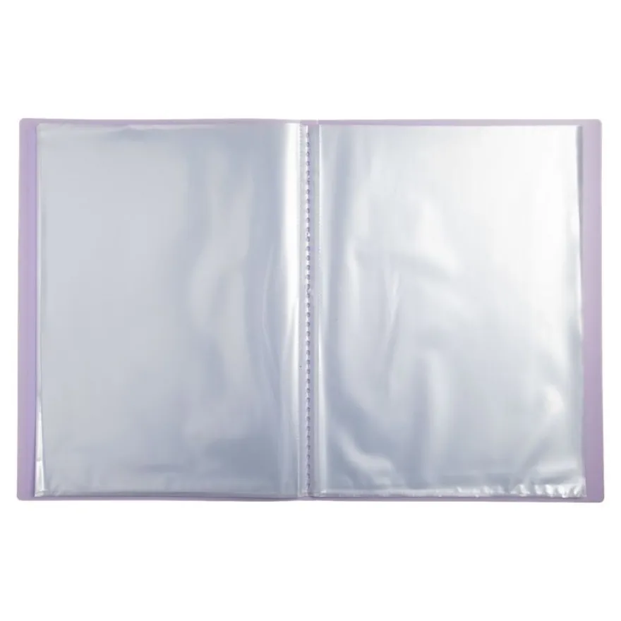 Exacompta Kreacover Pastel - Porte vues personnalisable - 100 vues - A4 - disponible dans différentes couleurs