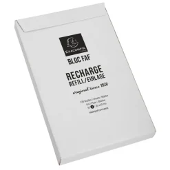 Exacompta L'Esprit Paris FAF N°2 - Recharge pour bloc FAF - 16 x 10 cm - uni