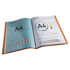 Exacompta MAÏA - Porte vues recyclé - 80 vues - A4 - disponible dans différentes couleurs