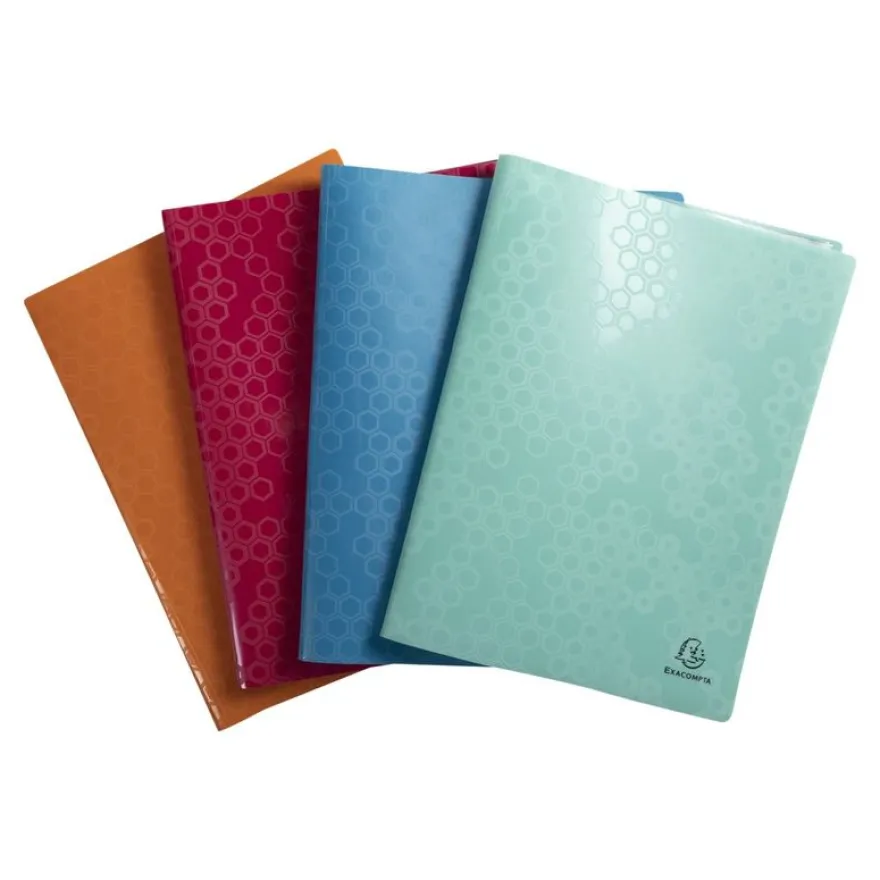 Exacompta MAÏA - Porte vues recyclé - 80 vues - A4 - disponible dans différentes couleurs