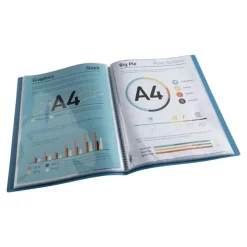 Exacompta MAÏA - Porte vues recyclé - 40 vues - A4 - disponible dans différentes couleurs