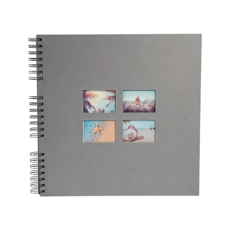 Exacompta Milano - Album photos 32 x 32 cm - 60 pages - gris