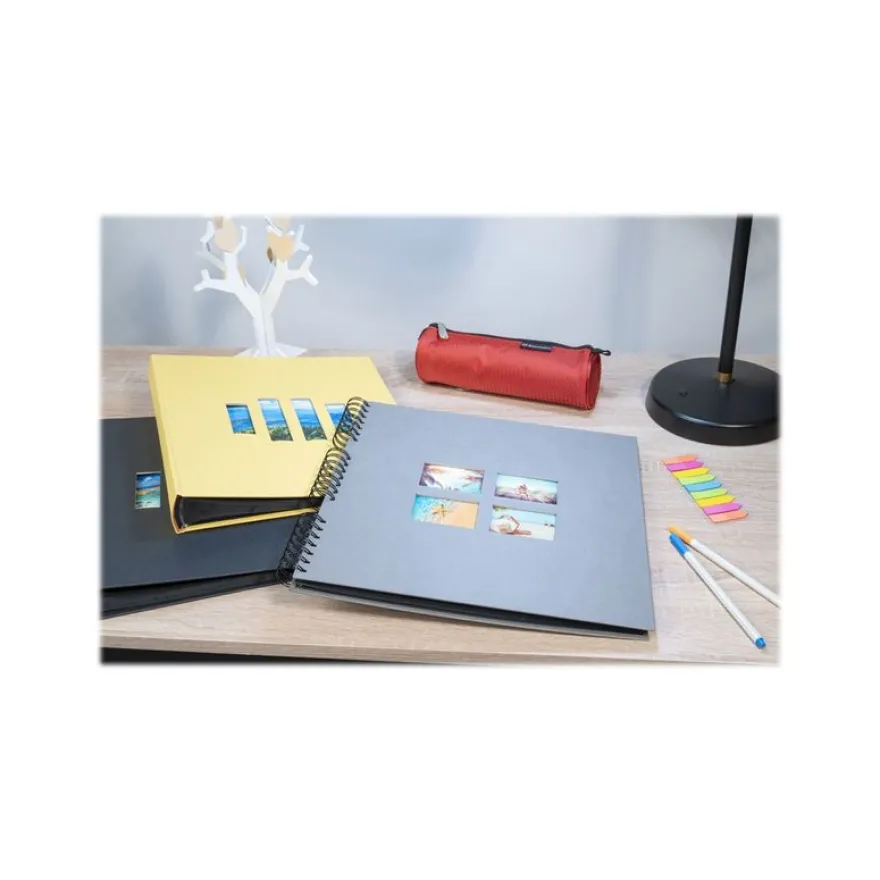Exacompta Milano - Album photos 32 x 32 cm - 60 pages - gris