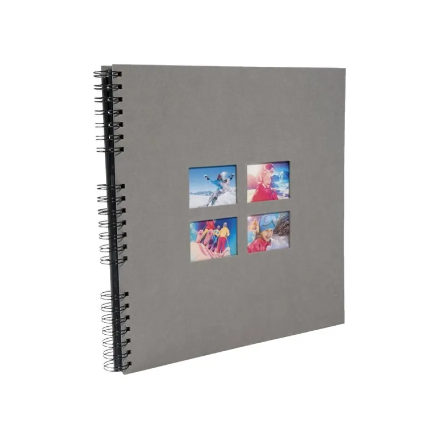 Exacompta Milano - Album photos 32 x 32 cm - 60 pages - gris