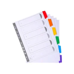 Exacompta Nature Future - Intercalaire 6 positions - A4 Maxi - carte blanche