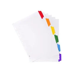 Exacompta Nature Future - Intercalaire 6 positions - A4 - carte blanche