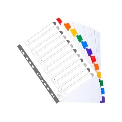 Exacompta Nature Future - Intercalaire 12 positions - A4 - carte blanche