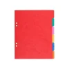 Exacompta Nature Future - Intercalaire 6 positions - 17 x 22 cm - carte blanche