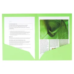 Exacompta Nature Future - 25 Chemises double poche - 220 gr - couleurs assorties