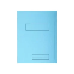 Exacompta Nature Future Jura 250 - Chemise à 2 rabats - pour A4 - capacité : 200 feuilles - bleu clair (pack de 50)