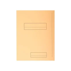 Exacompta Nature Future Jura 250 - Chemise à 2 rabats - pour A4 - capacité : 200 feuilles - crème (pack de 50)