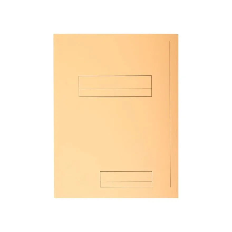 Exacompta Nature Future Jura 250 - Chemise à 2 rabats - pour A4 - capacité : 200 feuilles - crème (pack de 50)