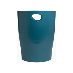 Exacompta Neo Deco - Corbeille à papier 15L - bleu canard