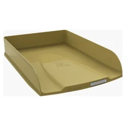 Exacompta NeoDeco - Corbeille à courrier bleu or cuivré - A4+