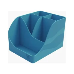 Exacompta NeoDeco - Pot à crayons- bleu caranrd