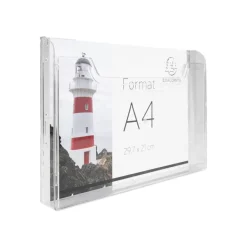 Exacompta Office - Porte-document mural pour A4 horizontal