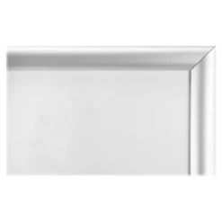 Exacompta Office cadre - Cadre mural clipsable pour A2 - aluminium/cristal