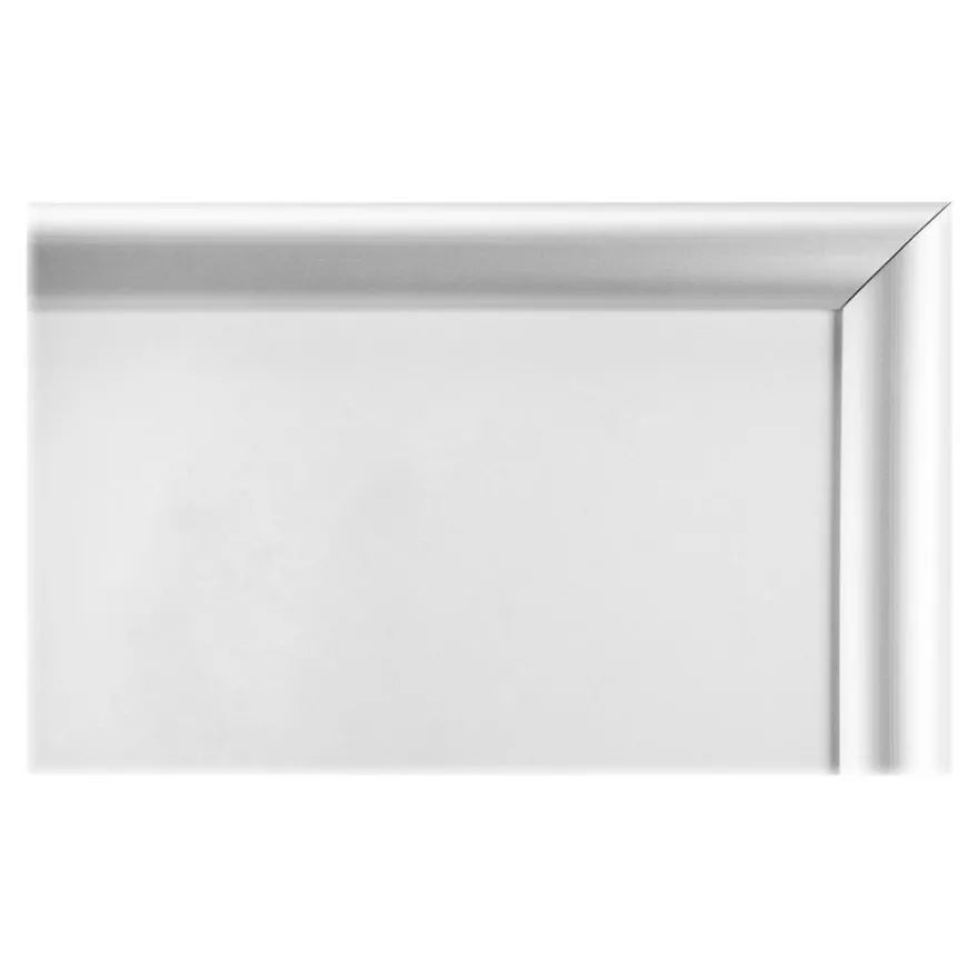 Exacompta Office cadre - Cadre mural clipsable pour A2 - aluminium/cristal