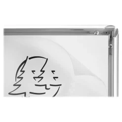 Exacompta Office cadre - Cadre mural clipsable pour A3 - aluminium/cristal