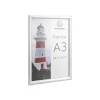 Exacompta Office cadre - Cadre mural clipsable pour A3 - aluminium/cristal