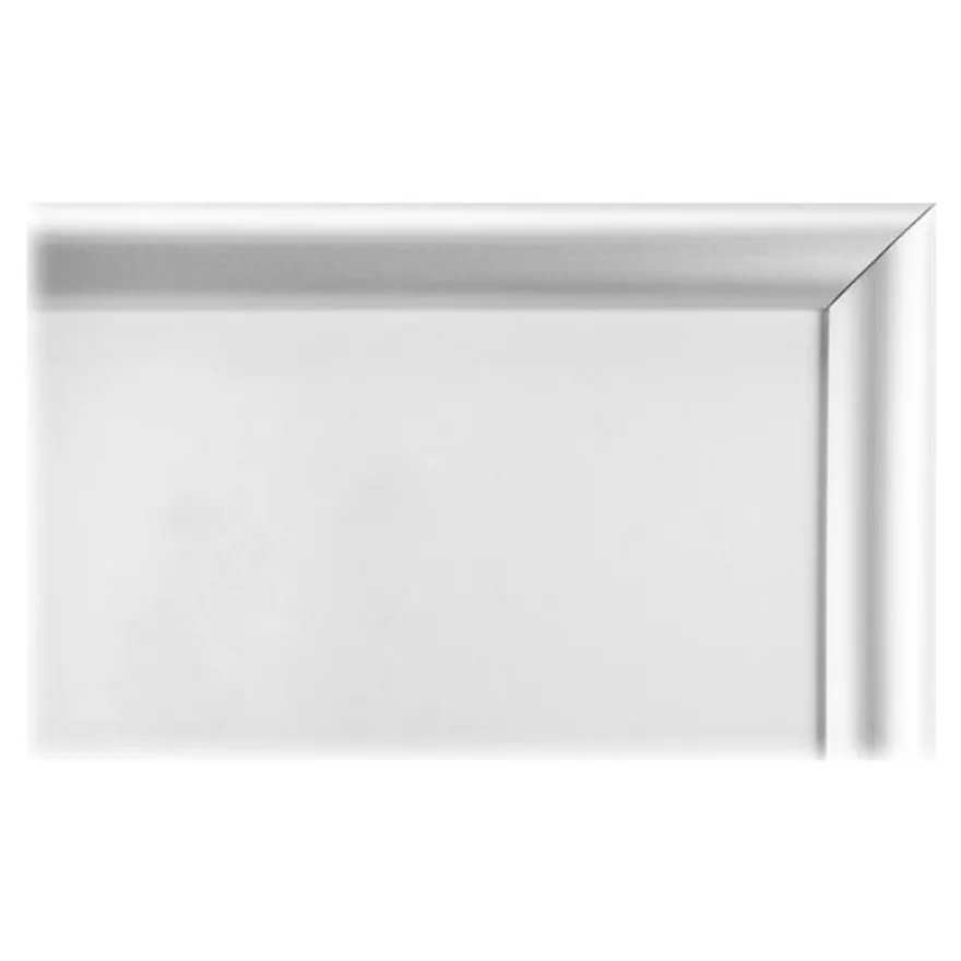 Exacompta Office cadre - Cadre mural clipsable pour A1 - aluminium/cristal