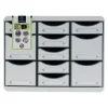 Exacompta Office Store-Box Multi - Module de classement 11 tiroirs - gris clair