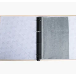 Exacompta OfficeByMe - Album photo classeur - 60 pages noires - beige