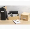 Exacompta OfficeByMe - Organiseur de bureau 4 compartiments - beige