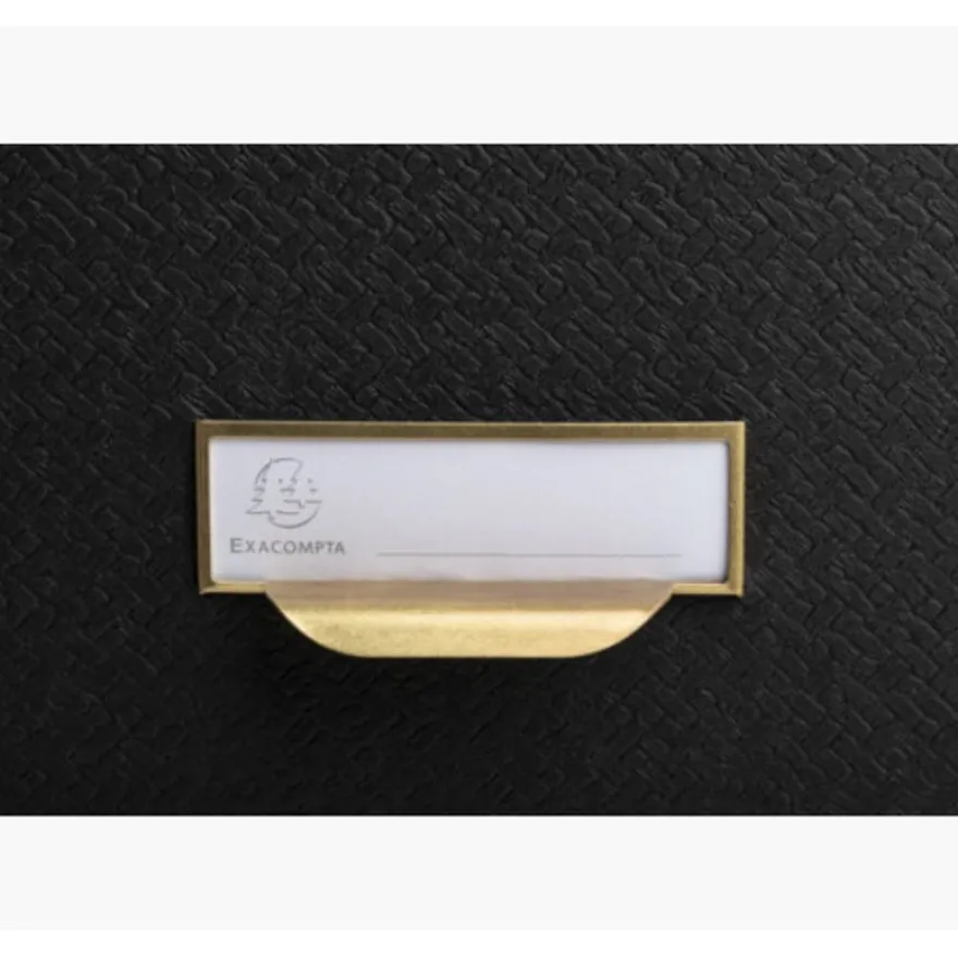 Exacompta OfficeByMe - Porte-revues - dos 100 mm - noir