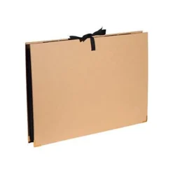 Exacompta OfficeByMe - Trieur extensible 18 compartiments A4 - fermeture à ruban - beige