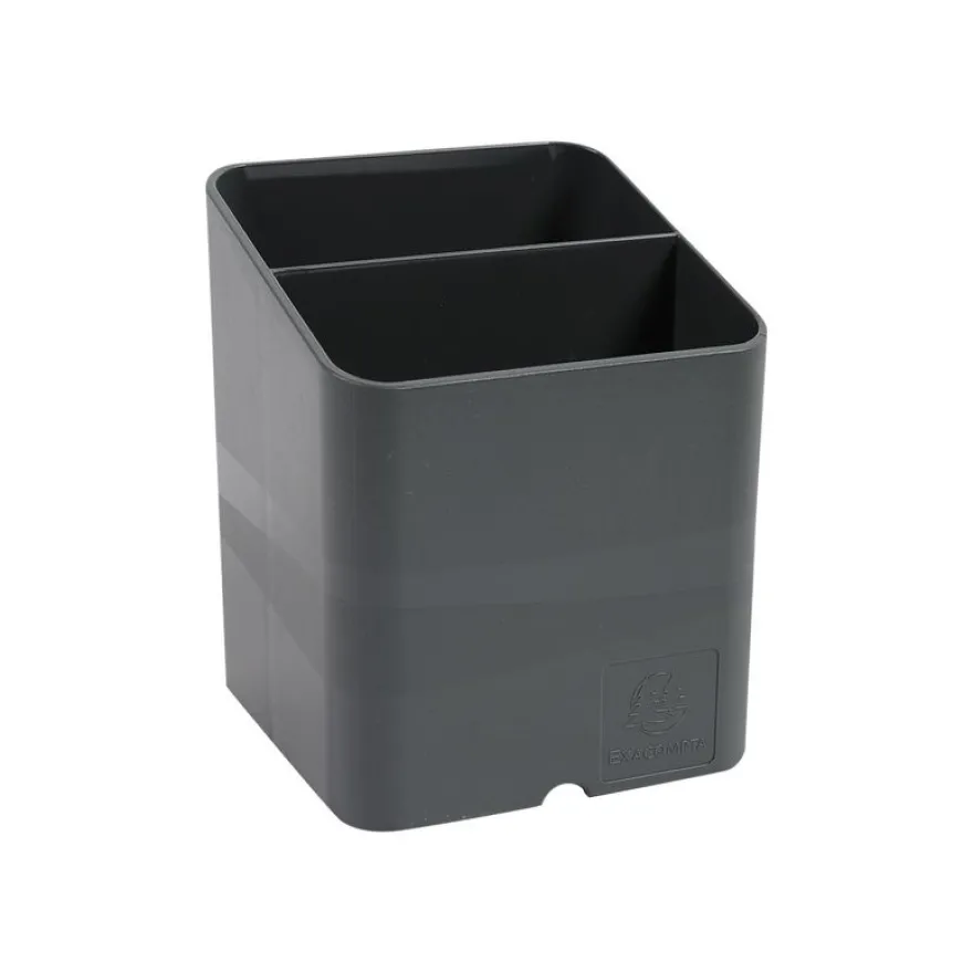 Exacompta Pen-Cube - Pot à crayons gris souris