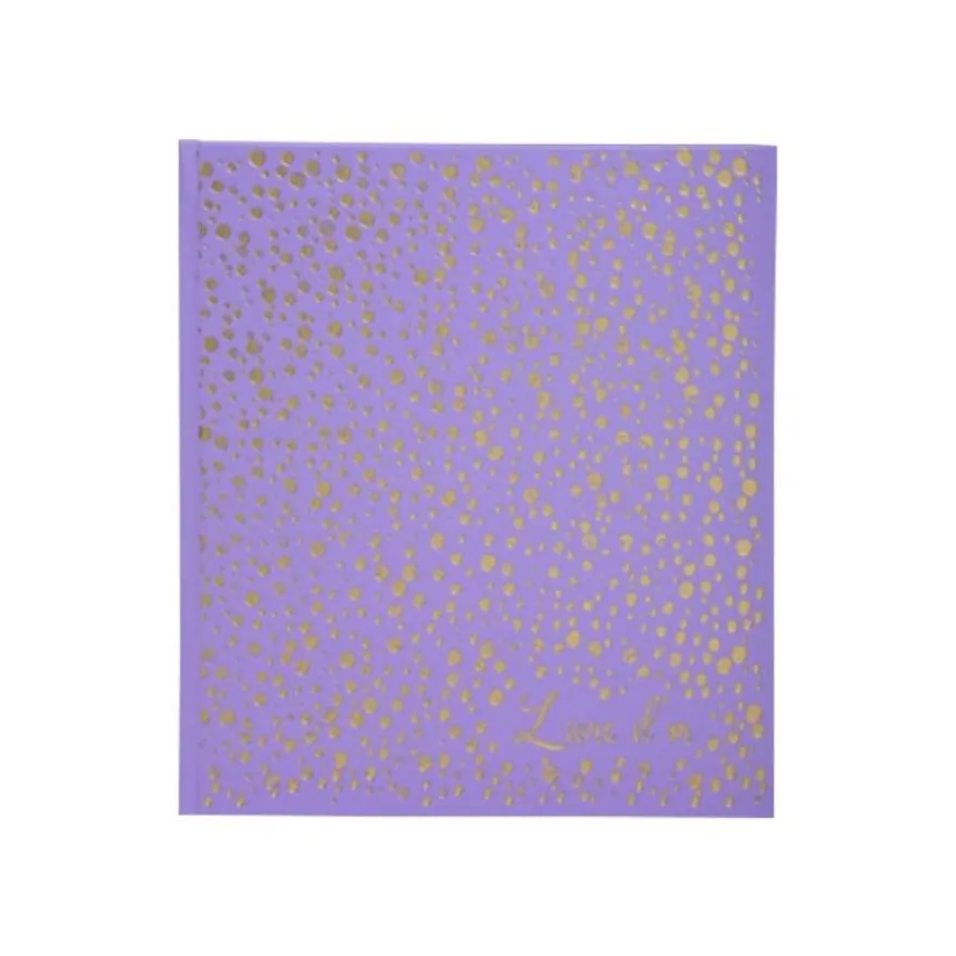 Exacompta Plum' - Livre d'or - 21 x 19 cm - 140 pages - violet