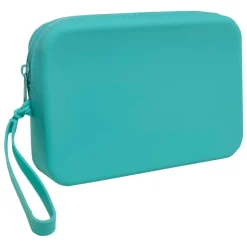 Exacompta Pochette Silicone Titane 18,5×12×3,5 cm – Couleurs Assorties