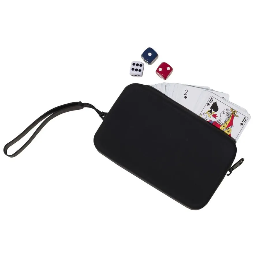 Exacompta Pochette Silicone Titane 15×9×2,5 cm – Couleurs Assorties