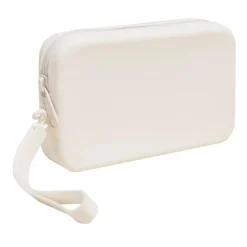 Exacompta Pochette Silicone Titane 15×9×2,5 cm – Couleurs Assorties