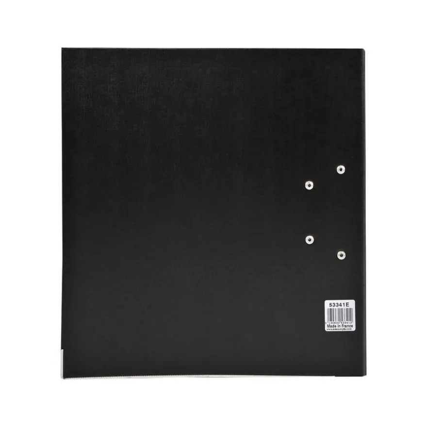 Exacompta Prem'Touch - Classeur à levier - Dos 80 mm - A4 Maxi - pour 715 feuilles - noir