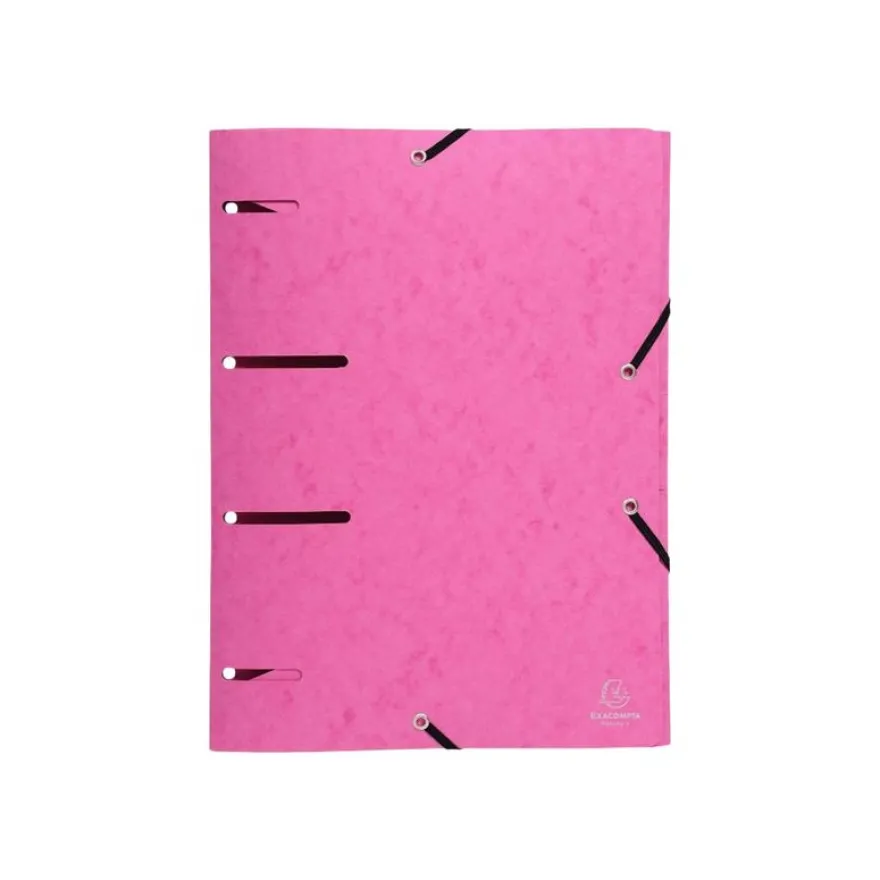 Exacompta Punche - Chemise à rabats perforées - A4 - disponible dans différentes couleurs