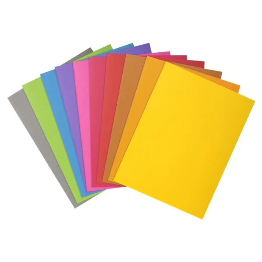 Exacompta Rock"s - 50 Chemises - 210 gr - couleurs assorties